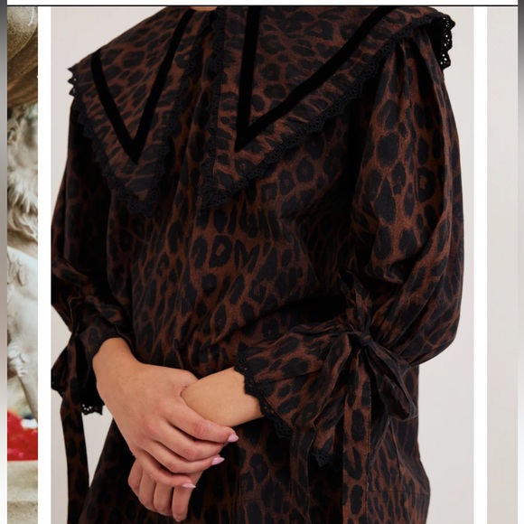 Animal print blouse Damson dammer - Picture 5 of 8